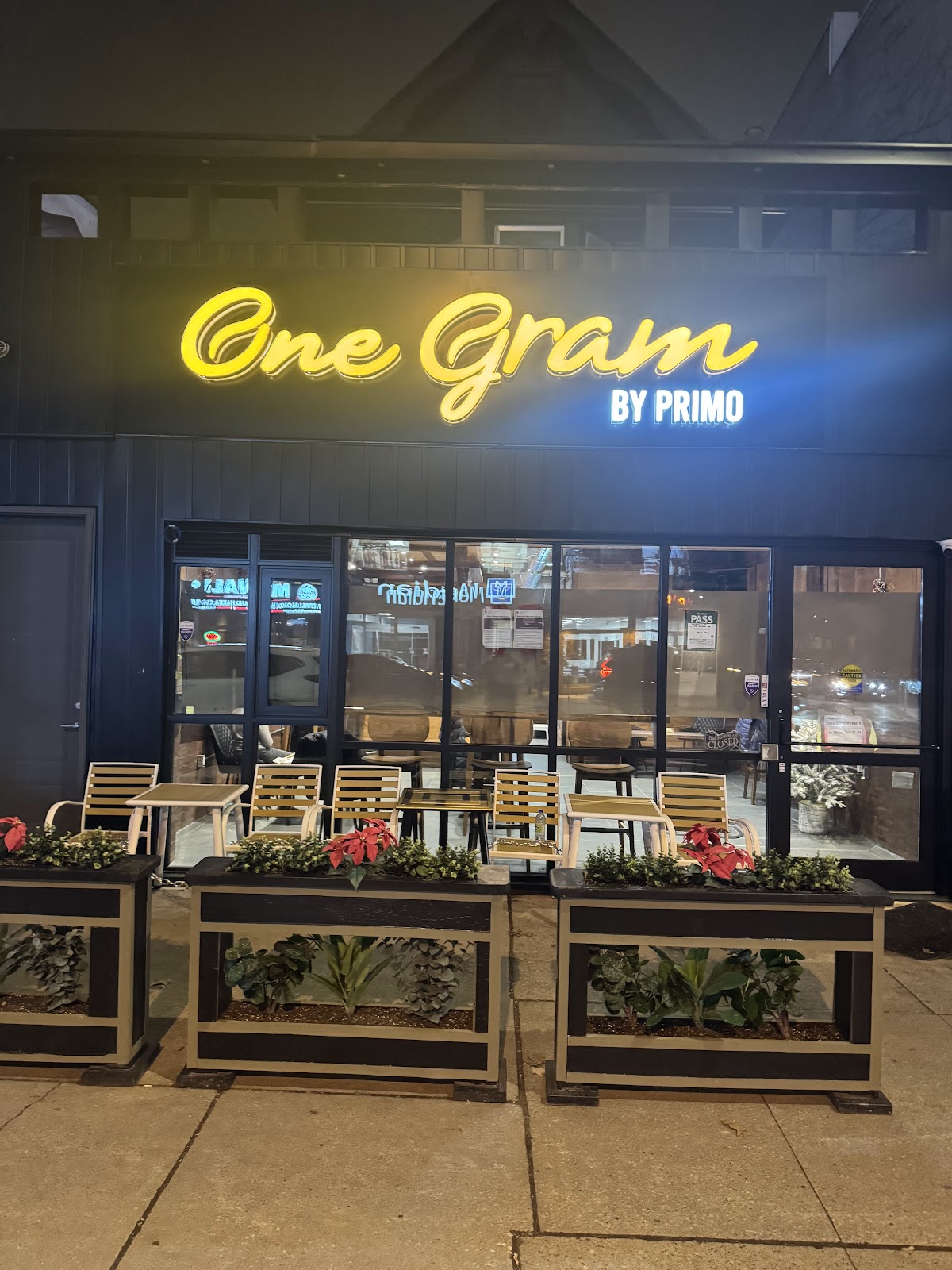 One Gram Coffee Bar interior
