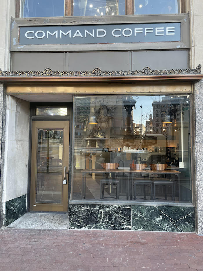 Command Coffee interior