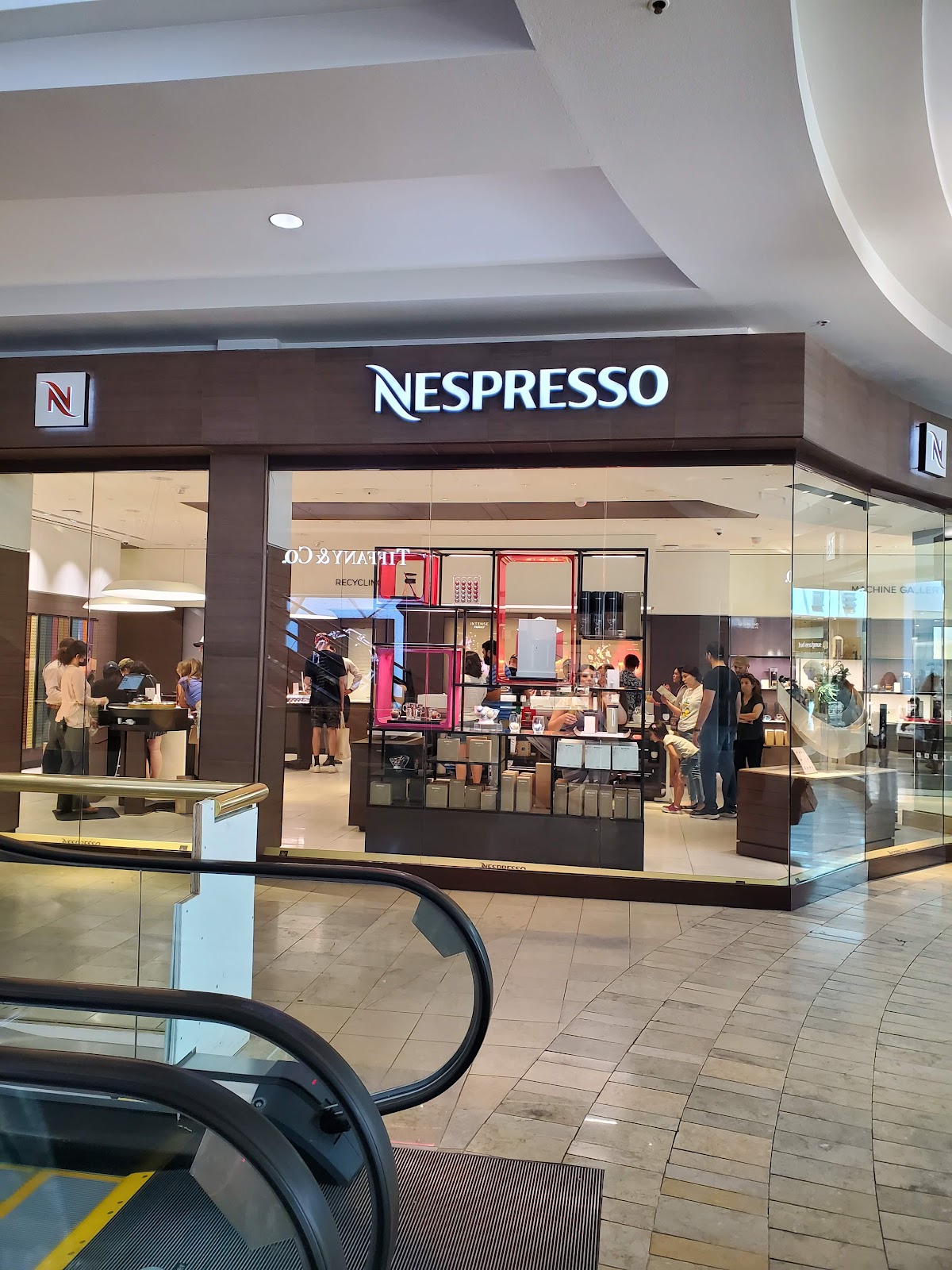 Nespresso interior
