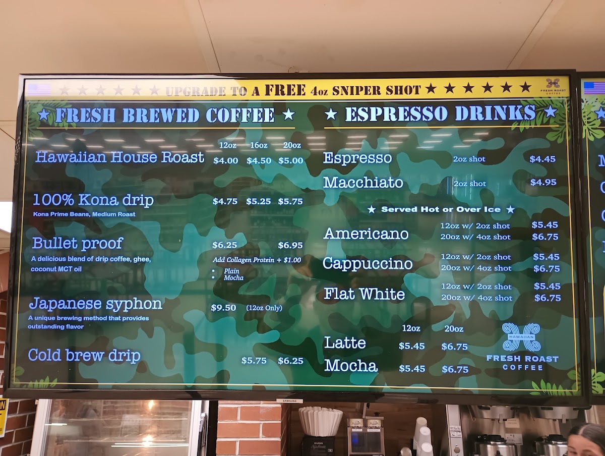 Hawaiian Fresh Roast Coffee interior