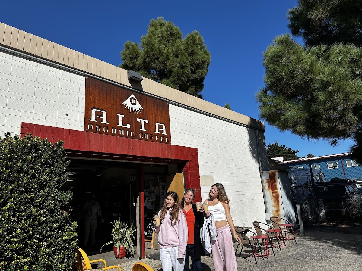 Alta Organic Coffee Warehouse and Roasting Company interior