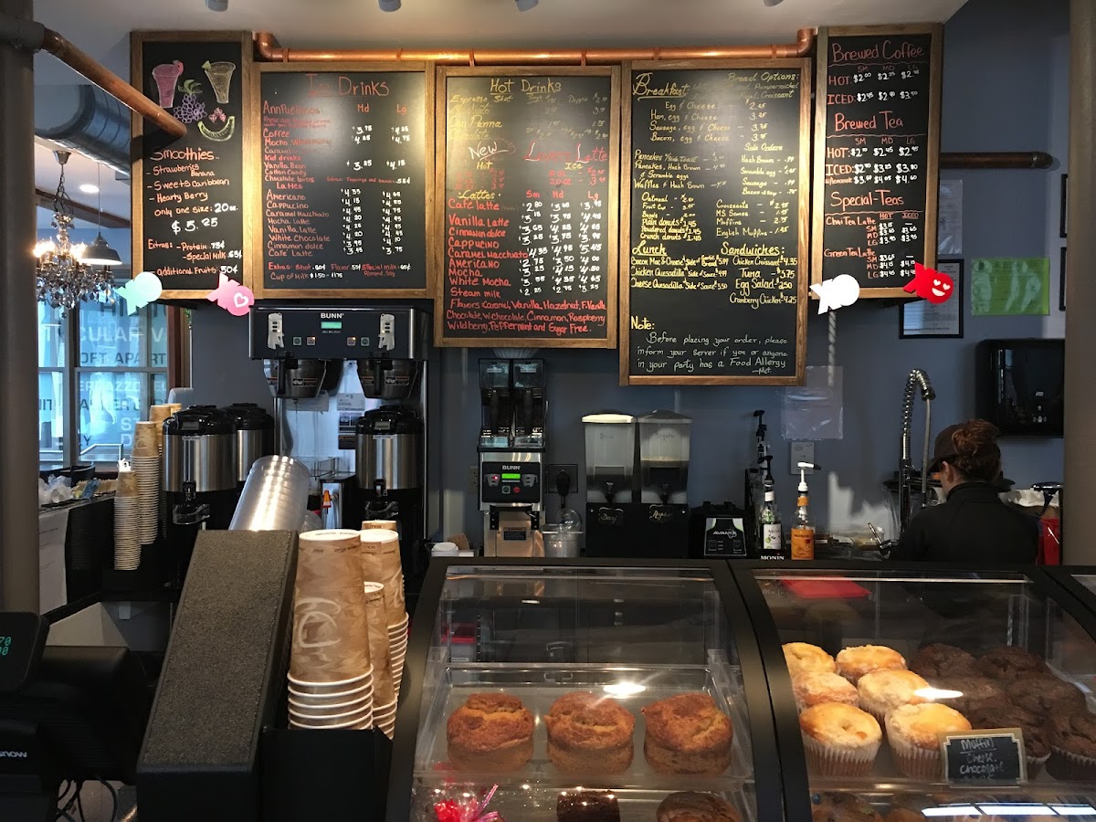 Anna's Cafe interior