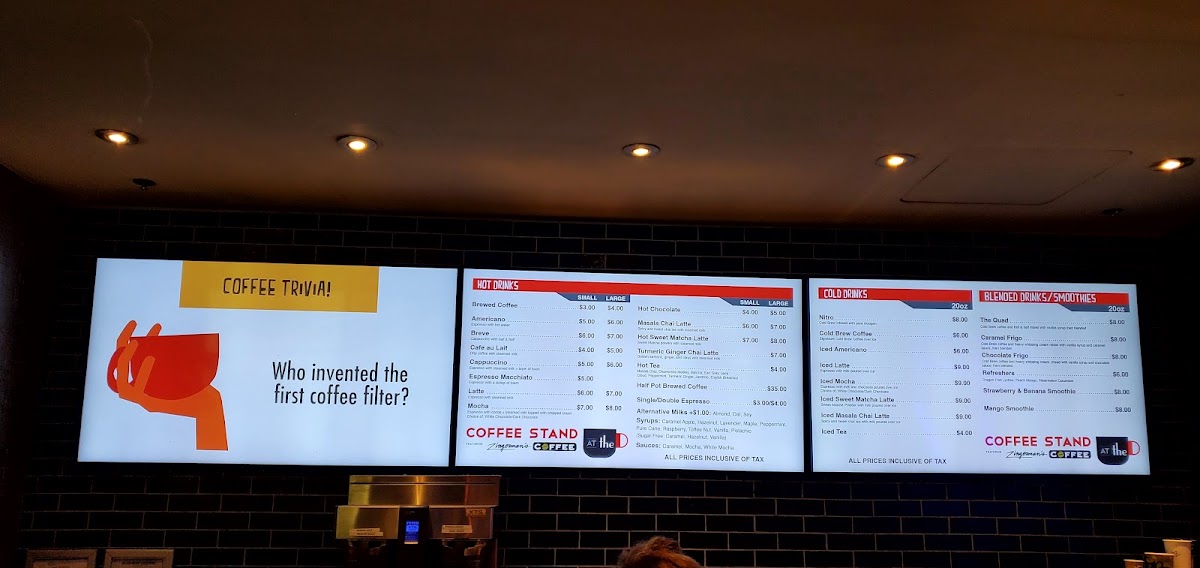 Photo of Coffee Stand at the D