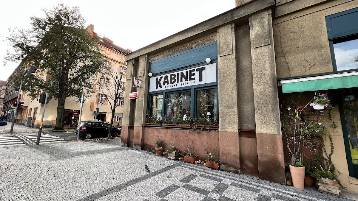 Kavárna Kabinet interior