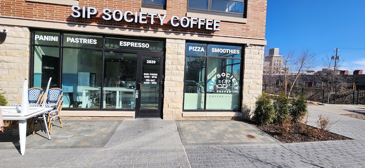 Sip Society Coffee interior