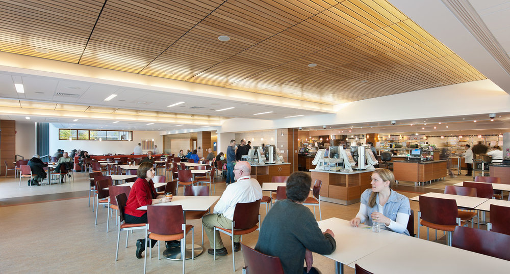Lavine Family Dining Pavilion interior