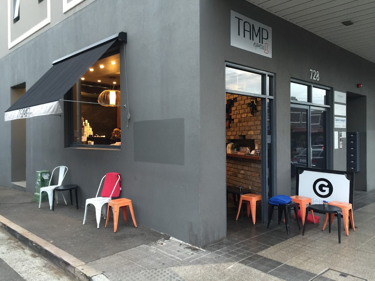Tamp Espresso interior