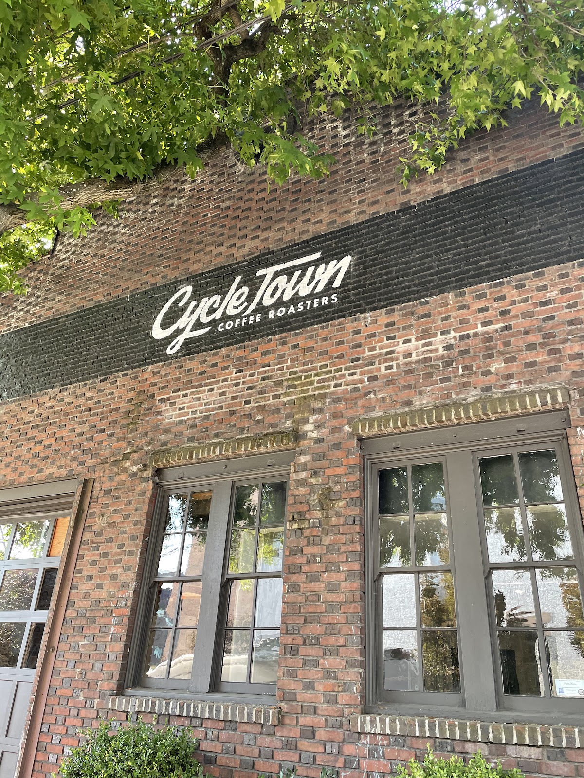 Cycle Town Coffee Roasters interior