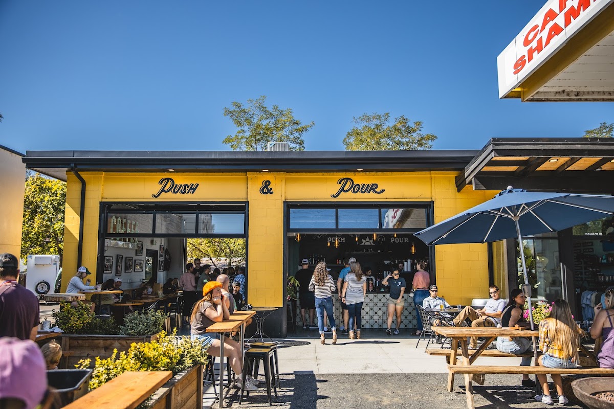 Push and Pour interior