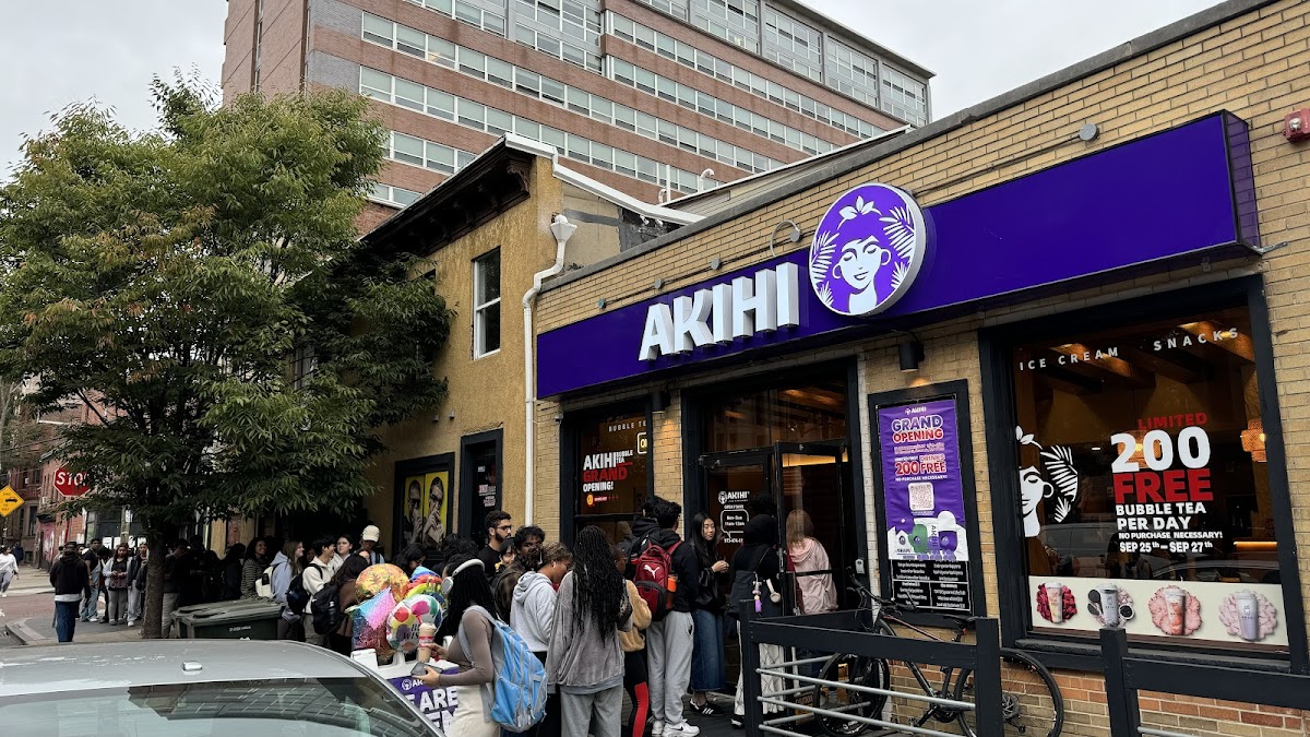 AKIHI Bubble Tea interior