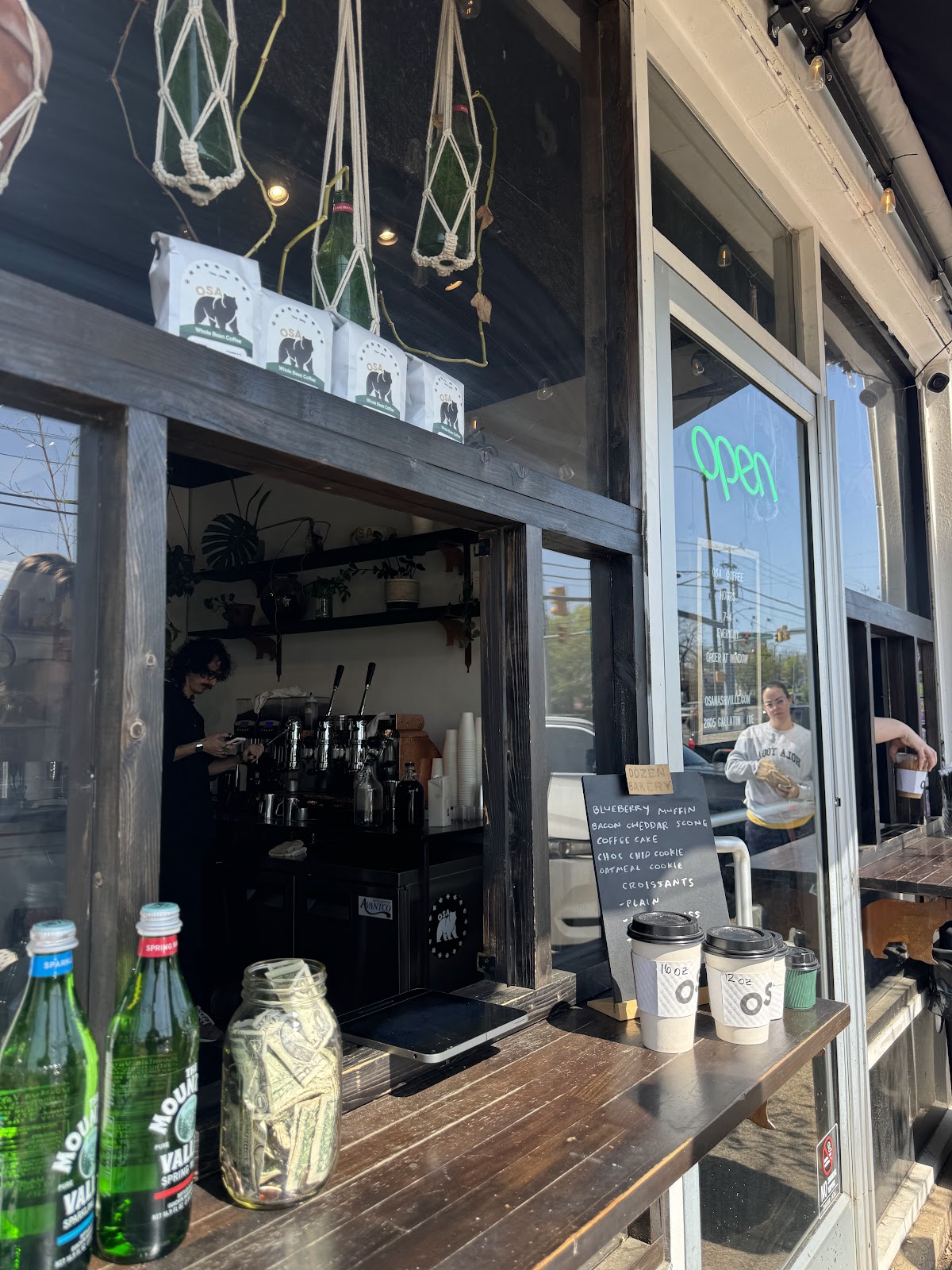 Osa Coffee Roasters East interior