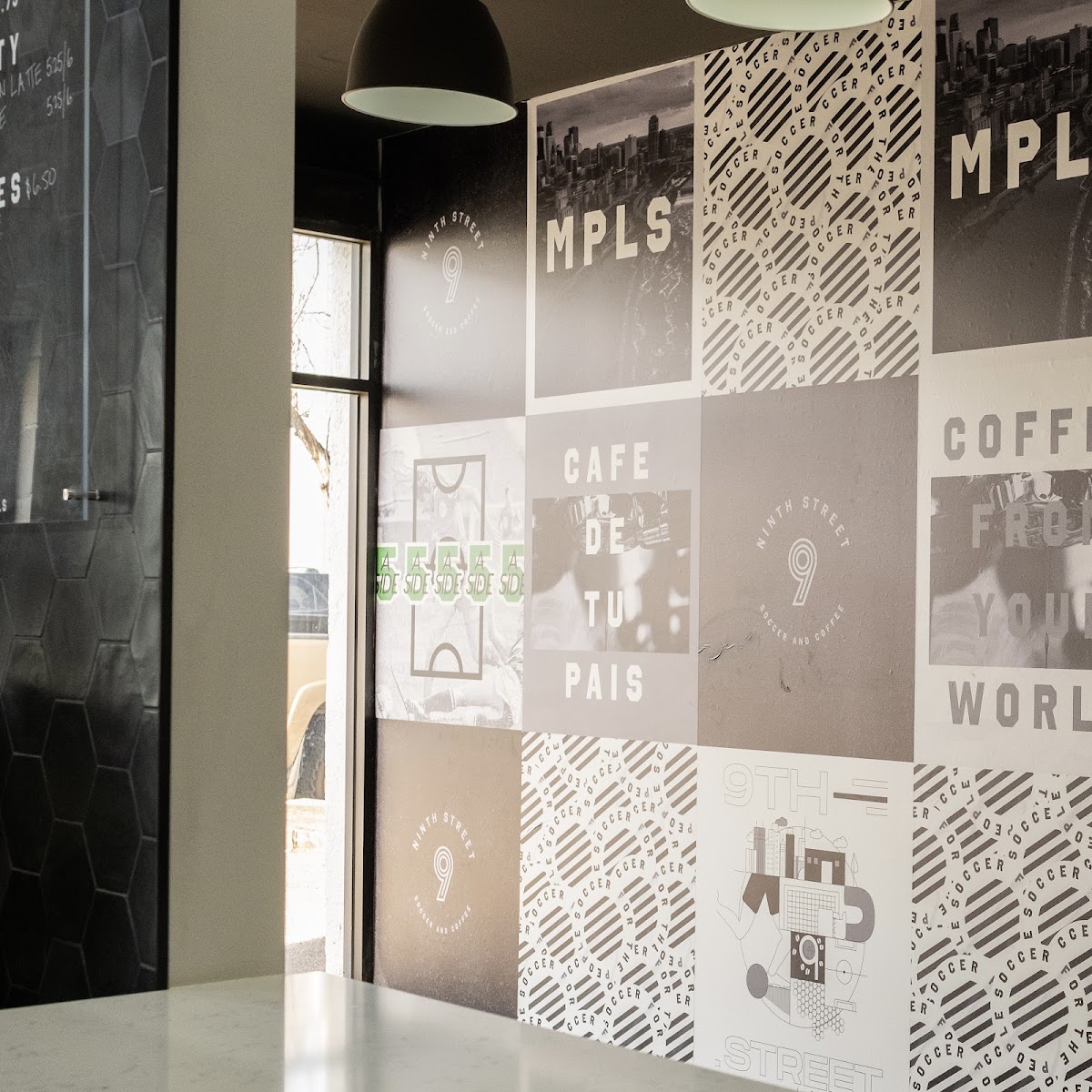 Ninth Street Soccer and Coffee interior
