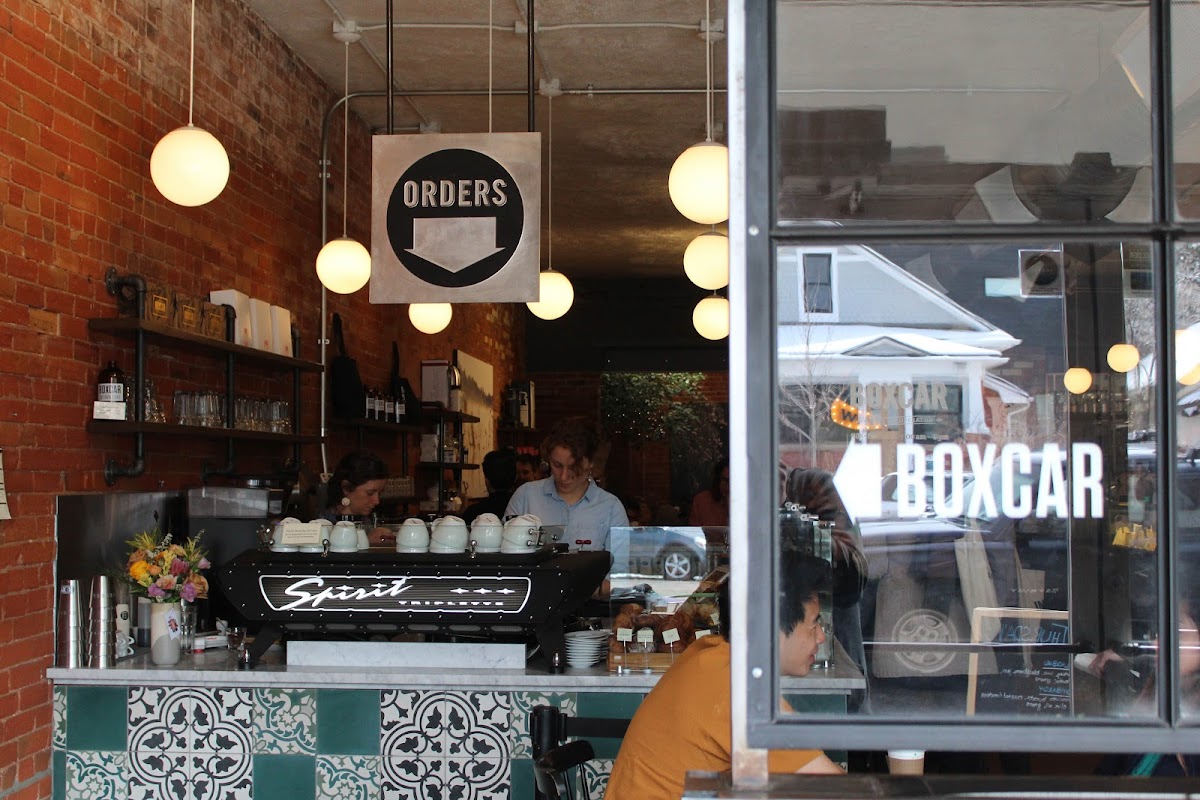 Boxcar Coffee interior