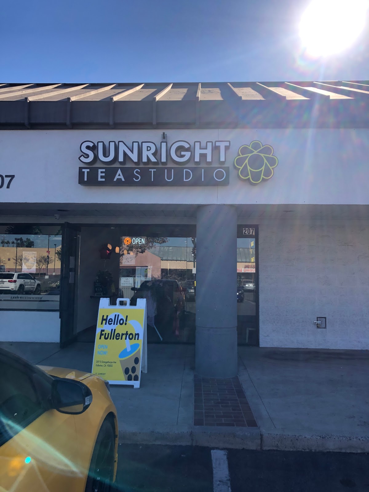 Sunright Tea Studio interior