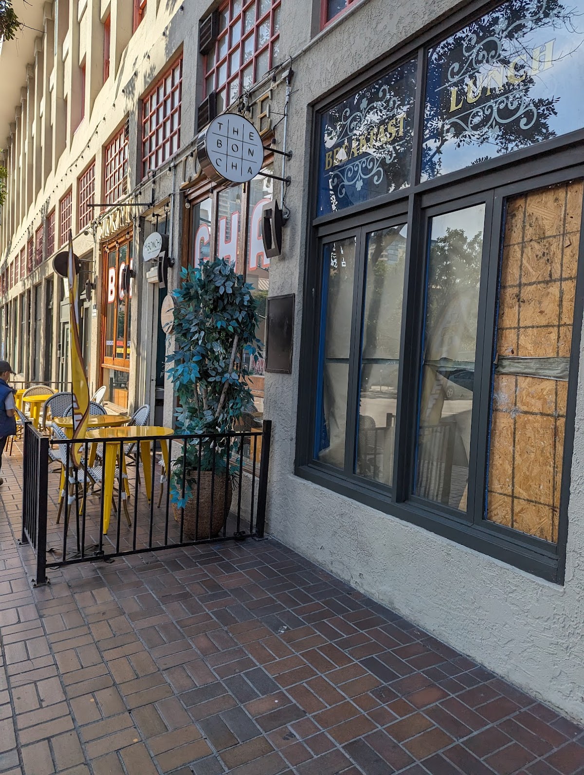 The Bon Cha interior