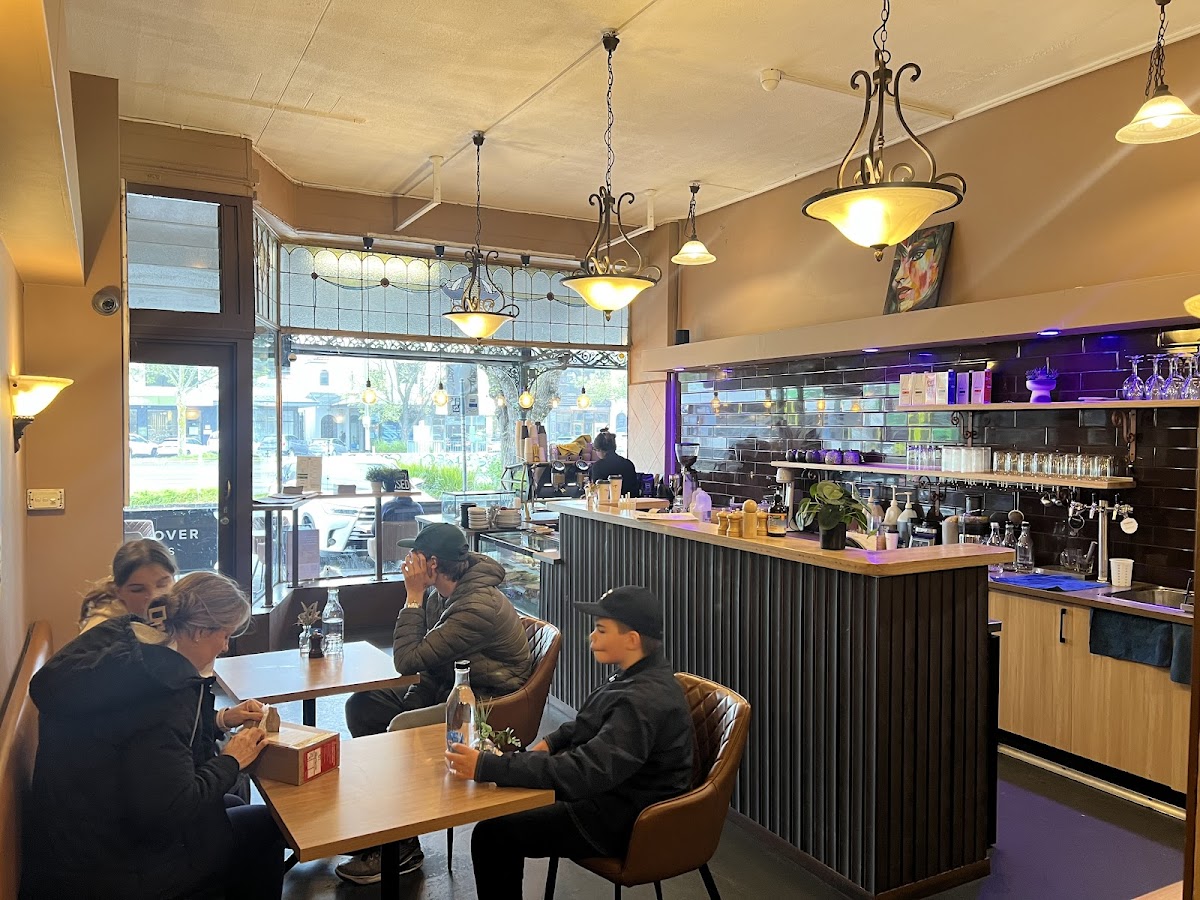 Ground zerro cafe and bar interior