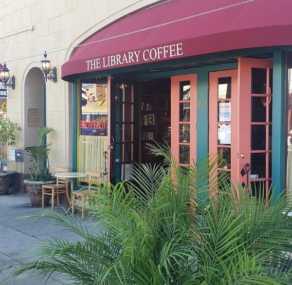 The Library Coffee House interior