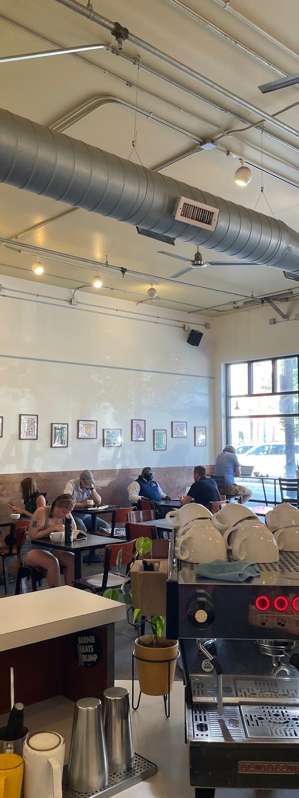 Mars Cafe interior