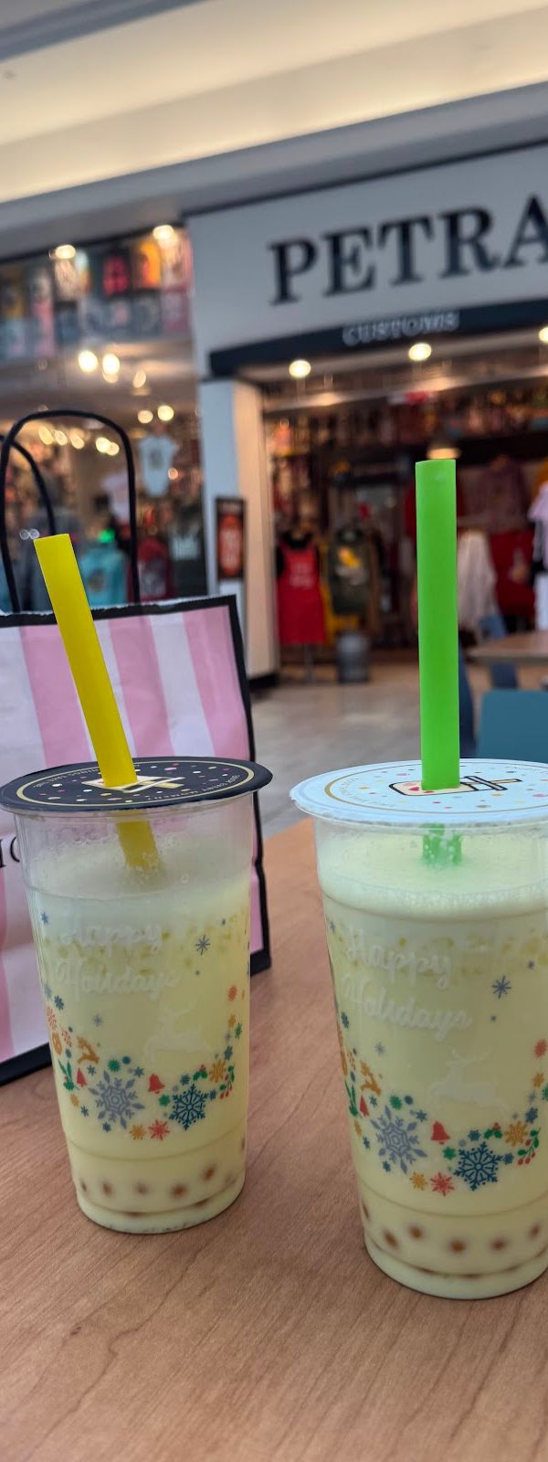 Boba in the Maine Mall interior