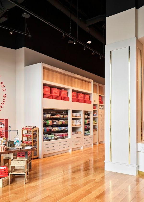 Red Wheat Baking Co interior