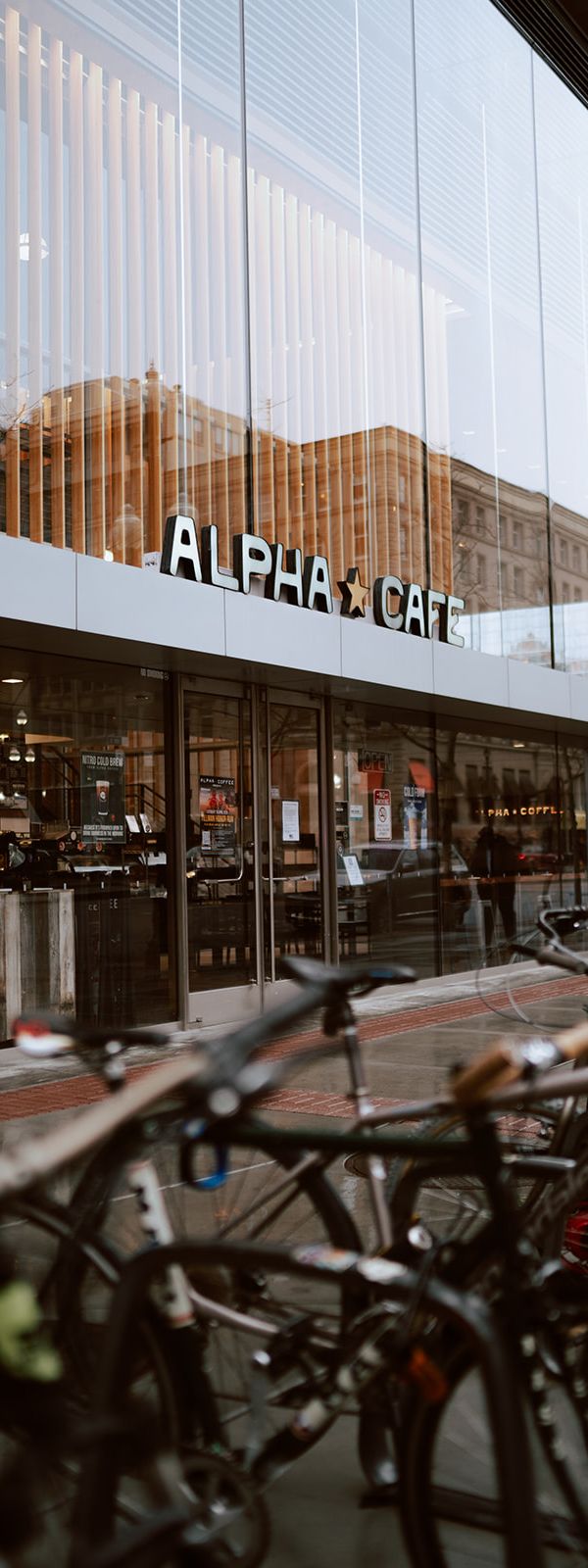 Alpha Coffee Cafe interior
