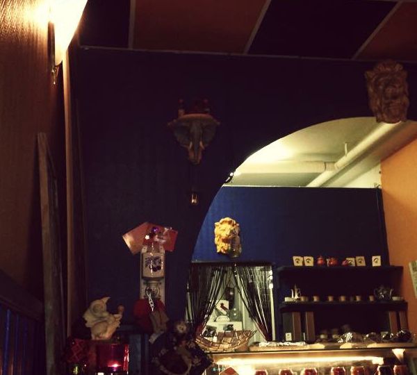 Spådom Stockholm Café Blå interior