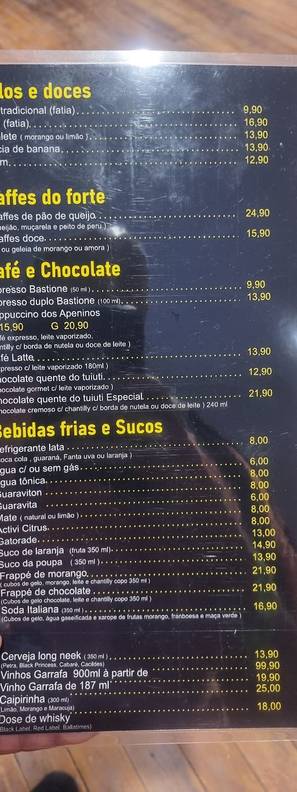 Café do Forte interior