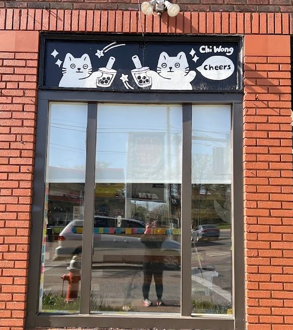 Mooncat Boba Cafe interior