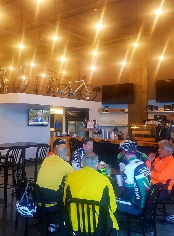Spokes Coffee and Cafe interior