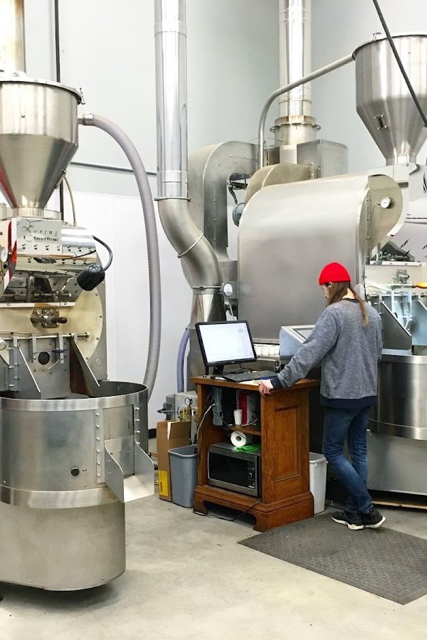 Nossa Familia Coffee Roastery interior