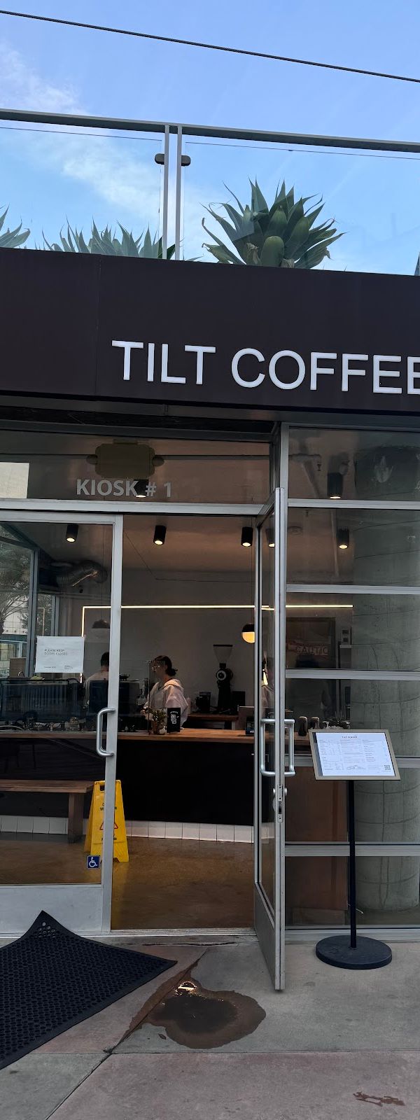Tilt Coffee Bar interior