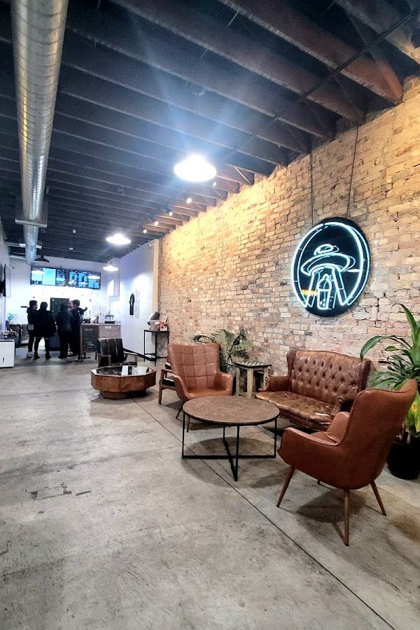Space Tea interior