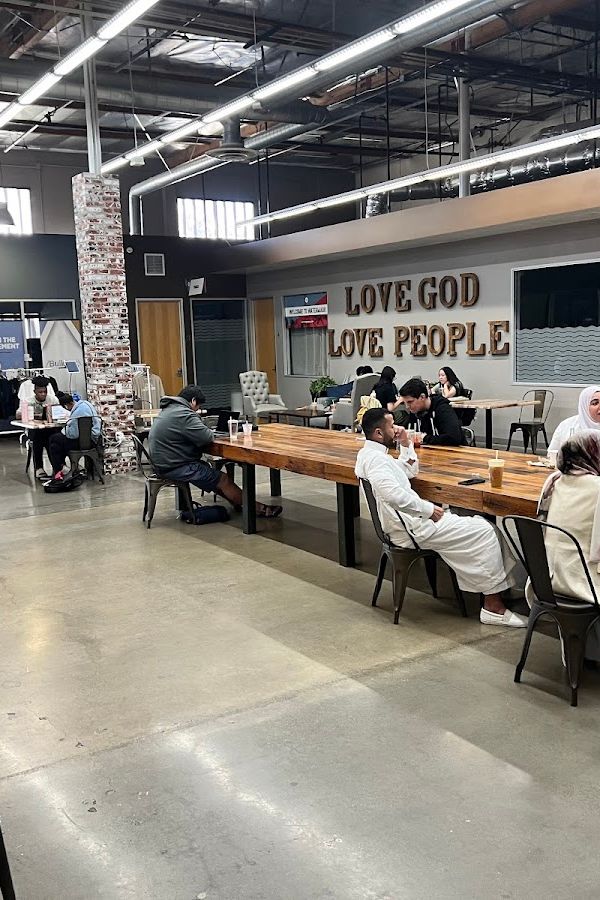 Lion & Lamb Coffee Roasters interior