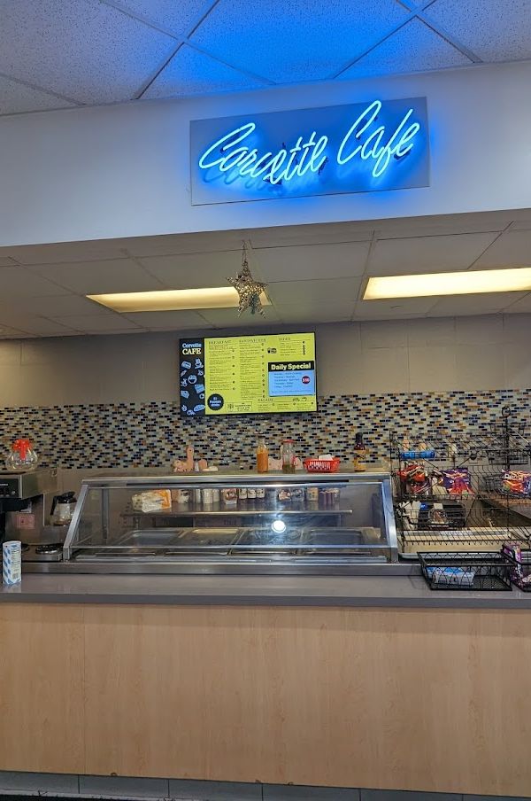 Corvette Cafe interior