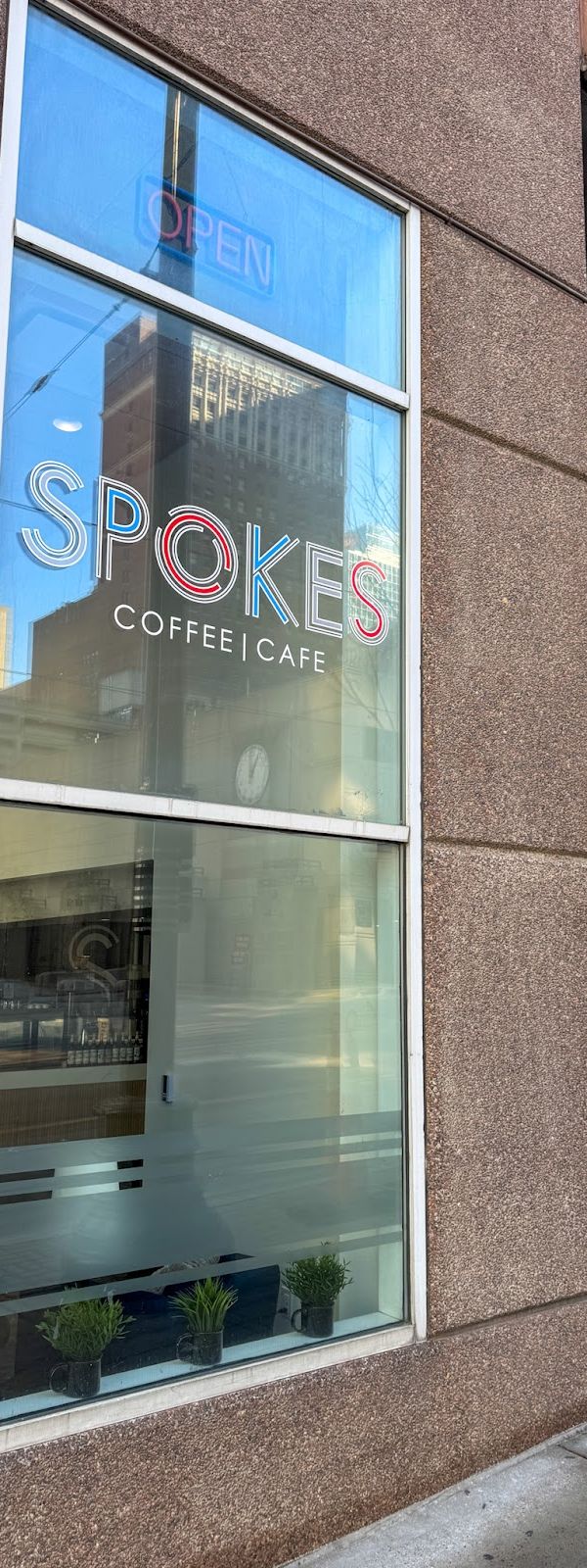 Spokes Coffee interior