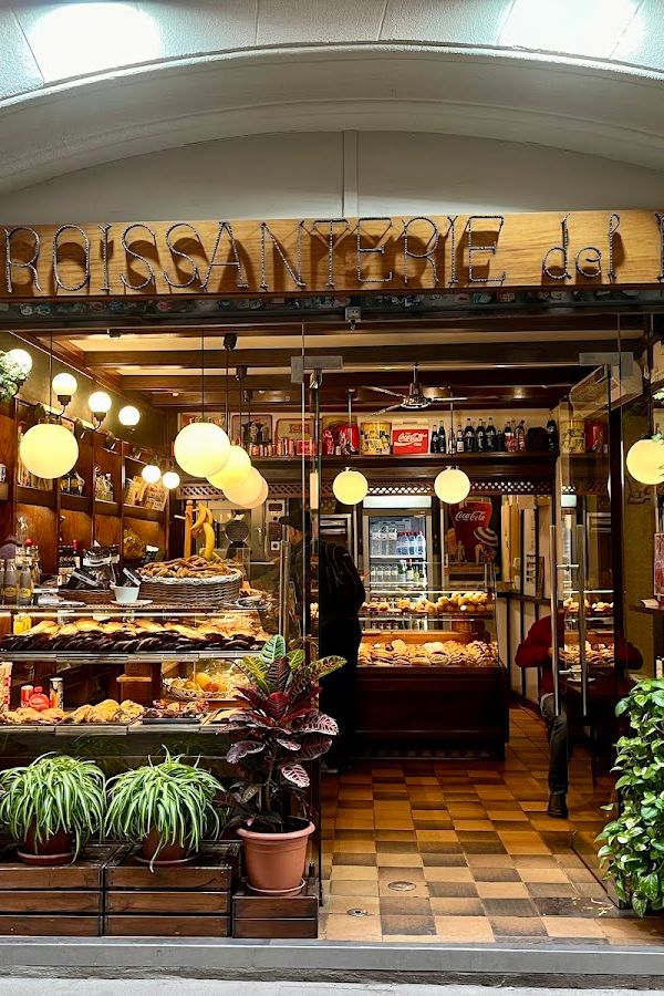 Croissanterie del Pi interior