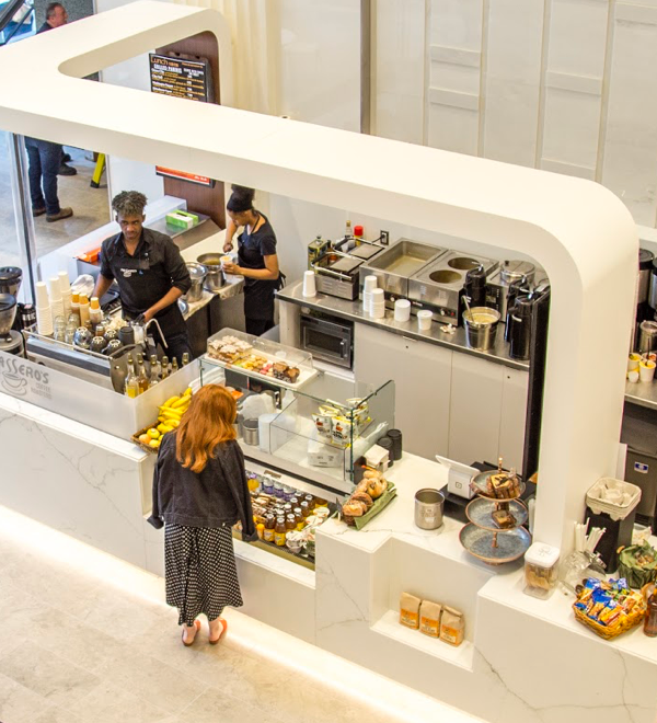 Passero's Coffee Roasters interior