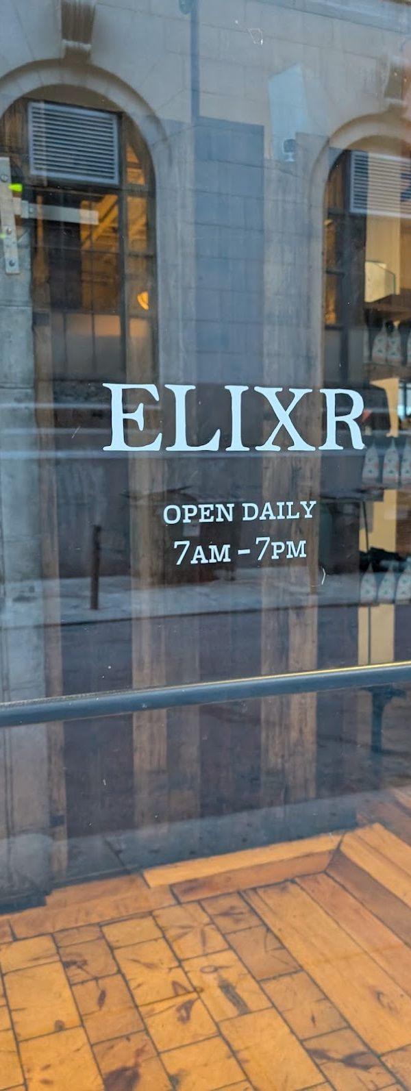 Elixr Coffee Roasters interior