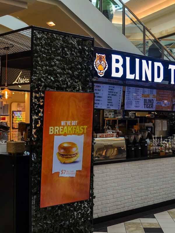 The Blind Tiger Cafe interior