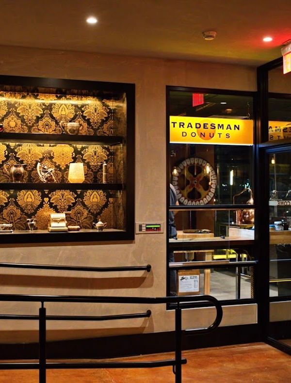 Tradesman Coffee Shop and Pizza Bar interior