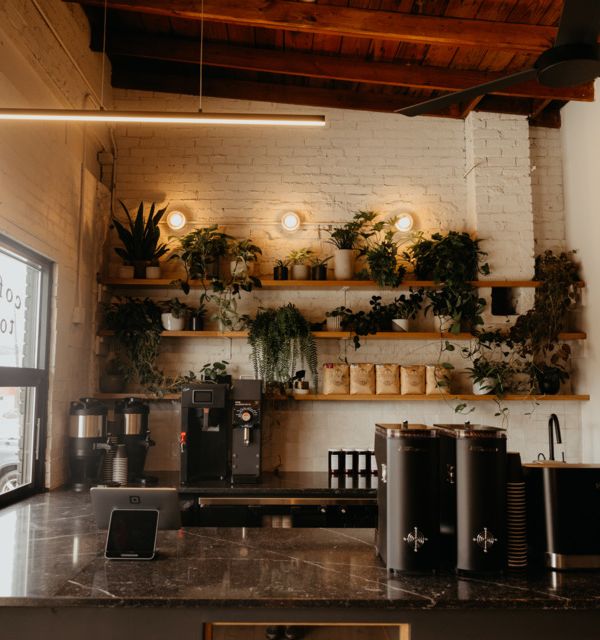 Elegy Coffee East interior