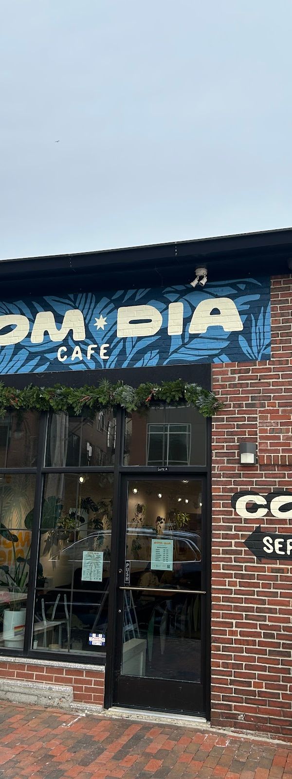 Bom Dia Cafe interior