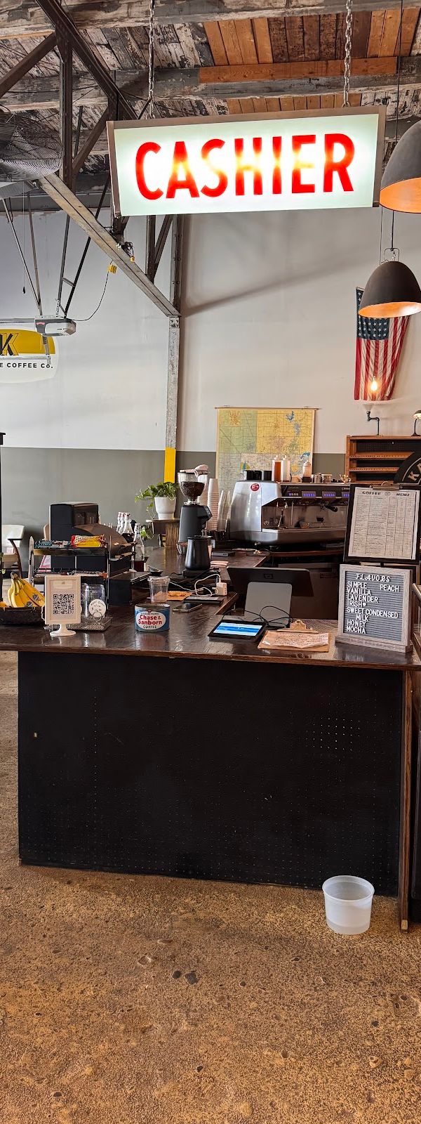 Kaffeine Coffee Company interior