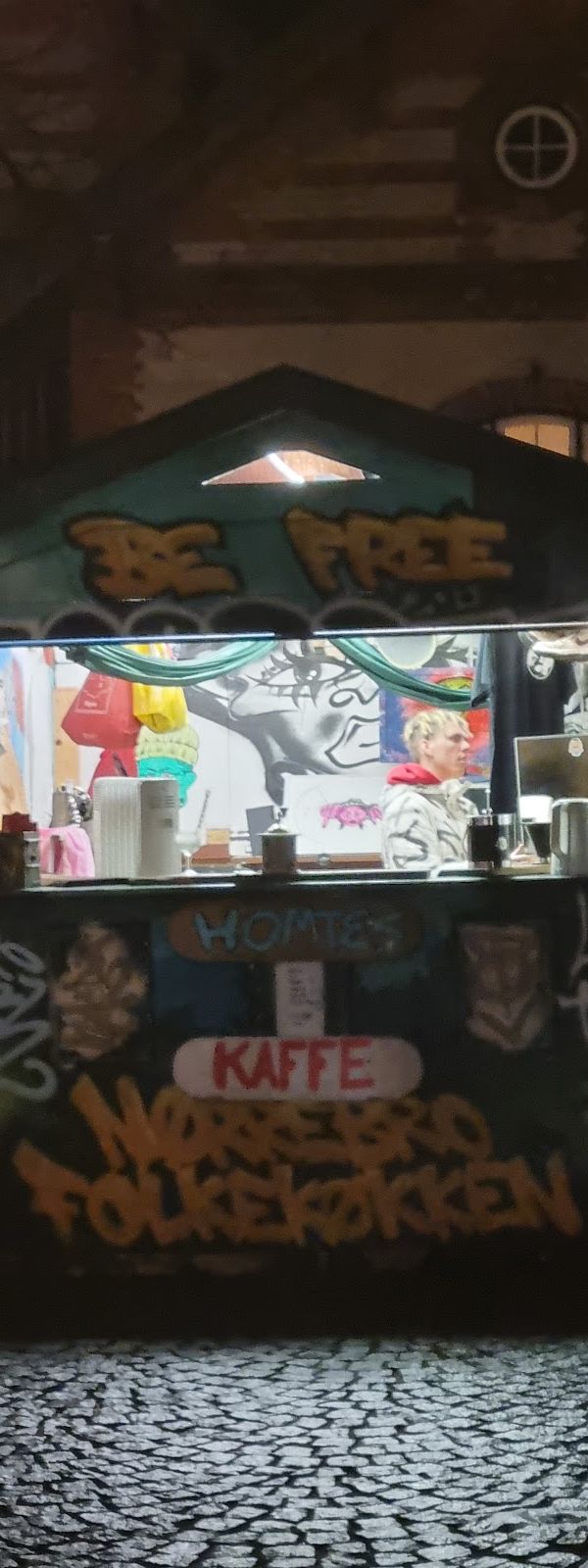 Be Free Nørrebro Folkekøkken interior
