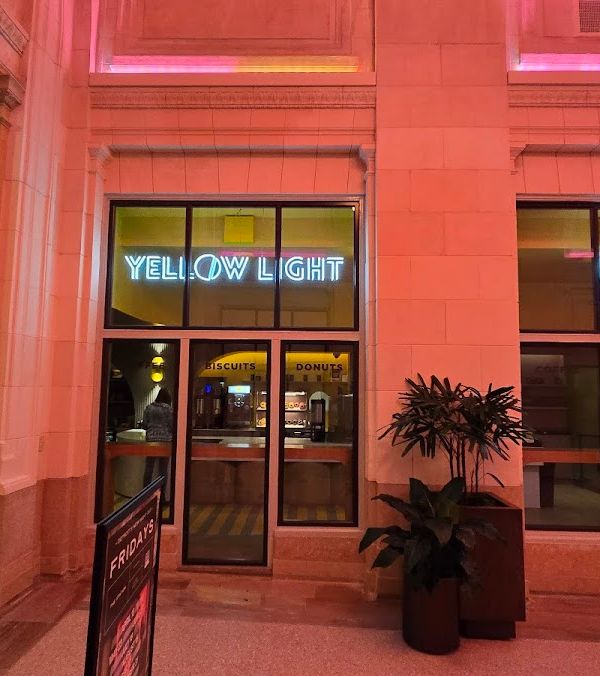 Yellow Light Coffee and Donuts interior