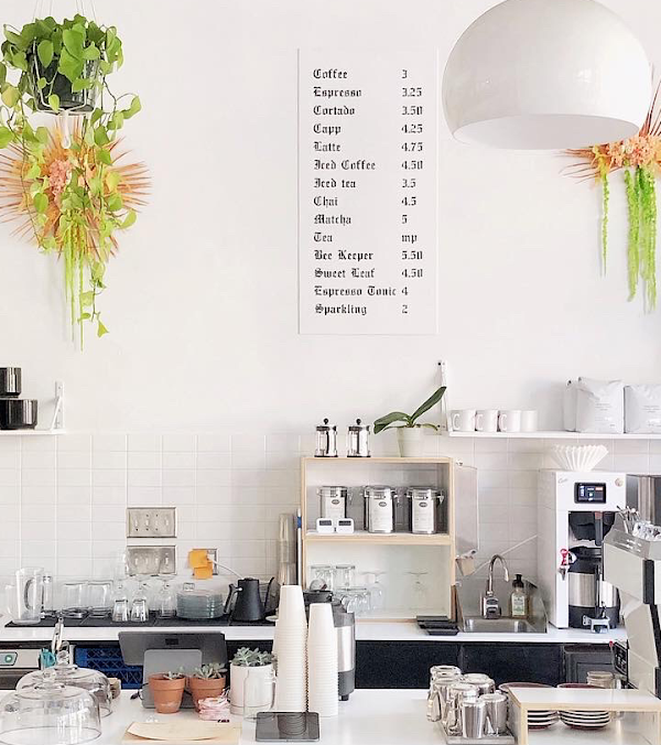 Pollen Coffee interior