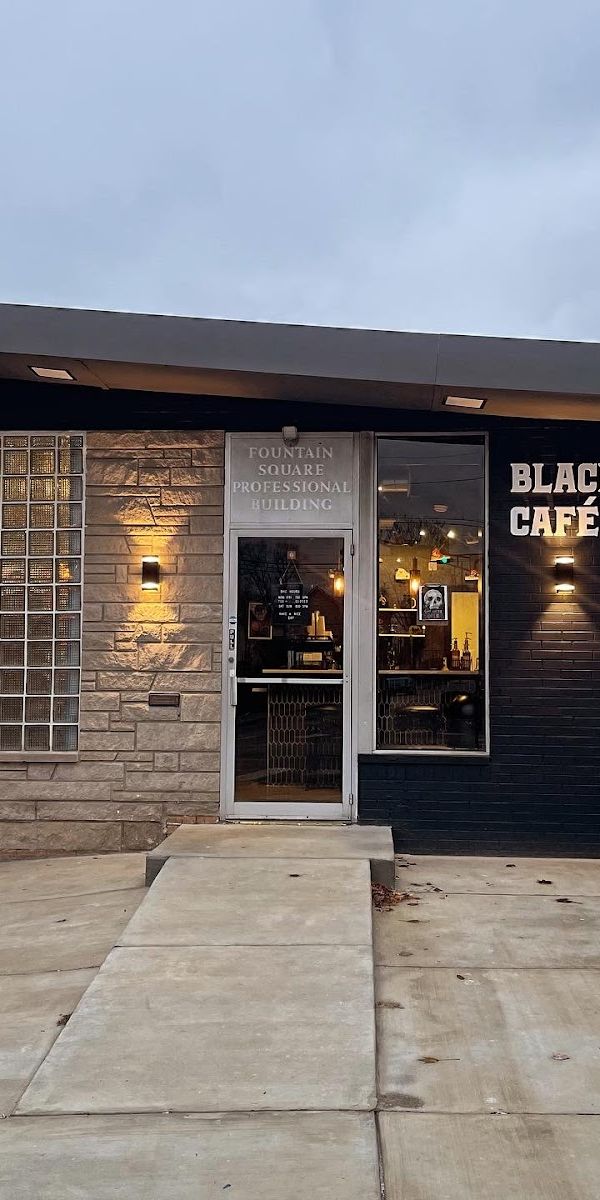 Black House Cafe interior
