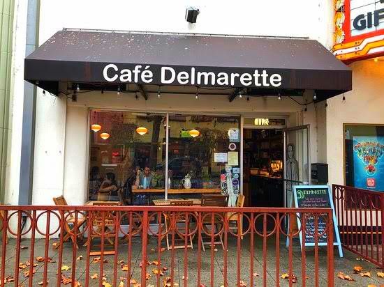 Cafe Delmarette interior