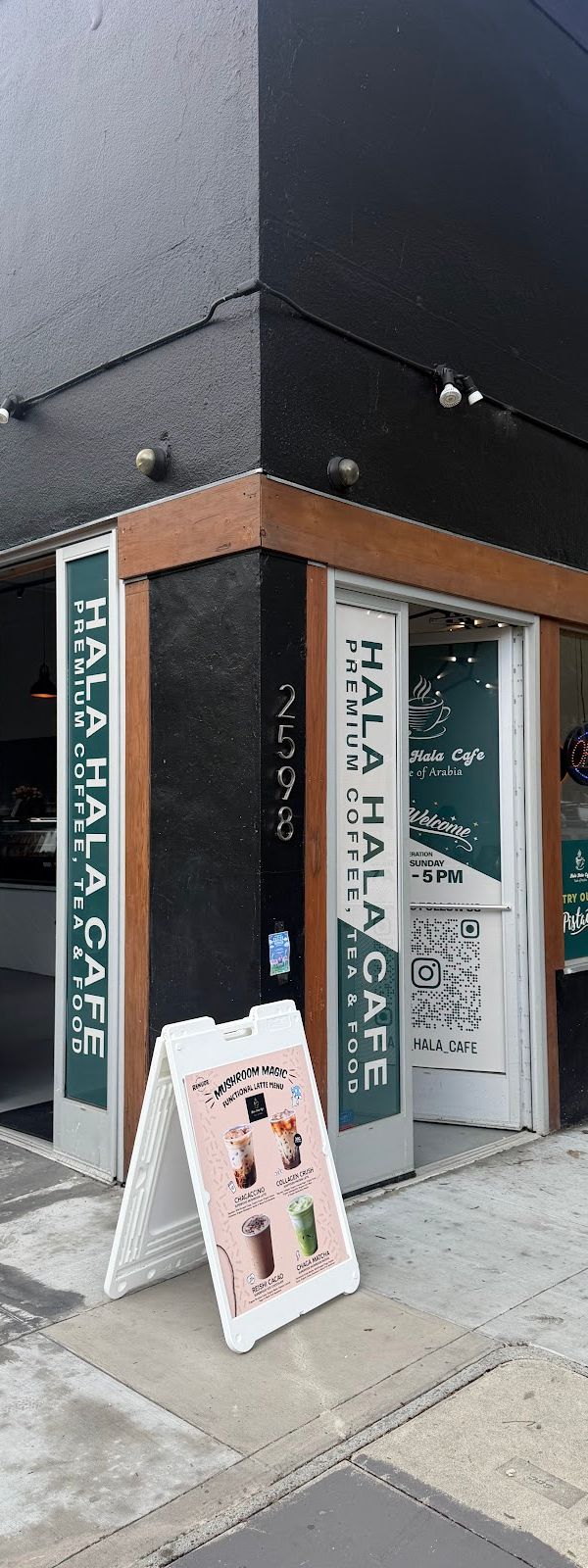 Hala Hala Cafe interior