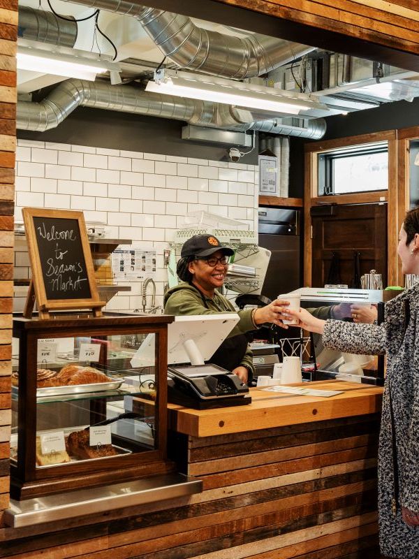 Seasons Market & Cafe interior